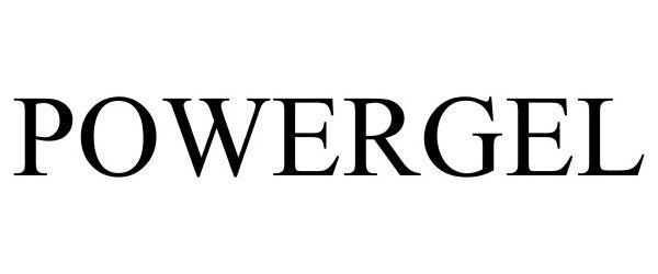 Trademark Logo POWERGEL