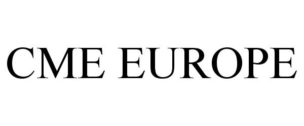 Trademark Logo CME EUROPE