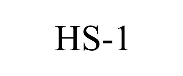 Trademark Logo HS-1