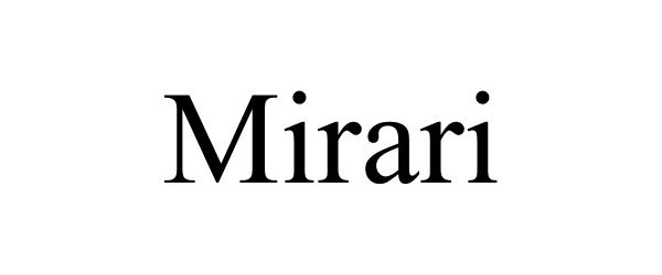 Trademark Logo MIRARI
