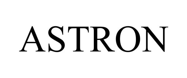 Trademark Logo ASTRON