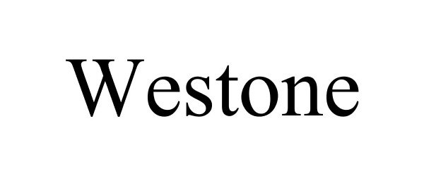 Trademark Logo WESTONE