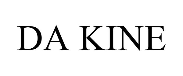Trademark Logo DA KINE