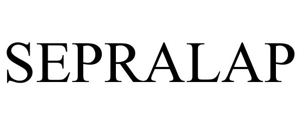 Trademark Logo SEPRALAP