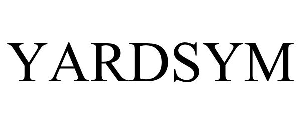Trademark Logo YARDSYM