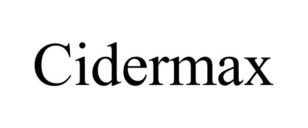 Trademark Logo CIDERMAX