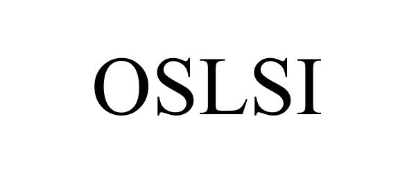 Trademark Logo OSLSI