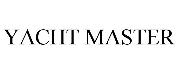 Trademark Logo YACHT MASTER