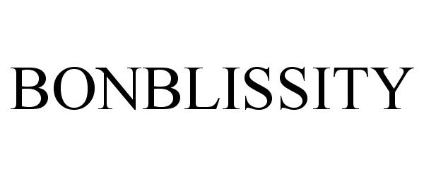 Trademark Logo BONBLISSITY