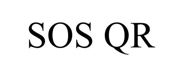 Trademark Logo SOS QR