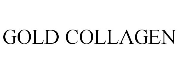 Trademark Logo GOLD COLLAGEN