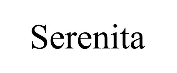 Trademark Logo SERENITA