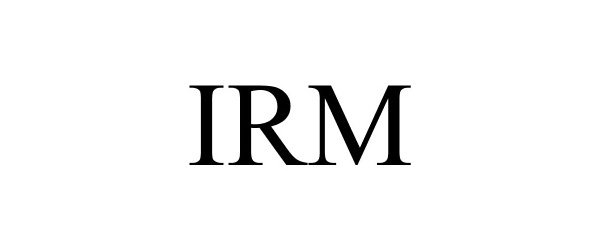 Trademark Logo IRM