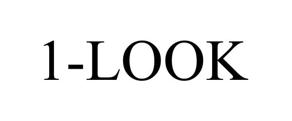 Trademark Logo 1-LOOK