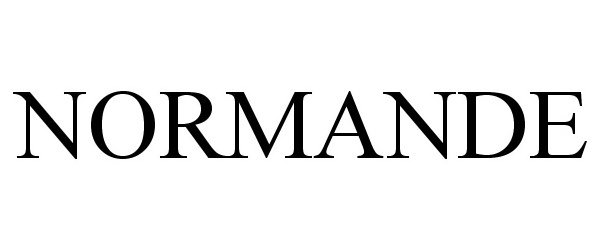 Trademark Logo NORMANDE