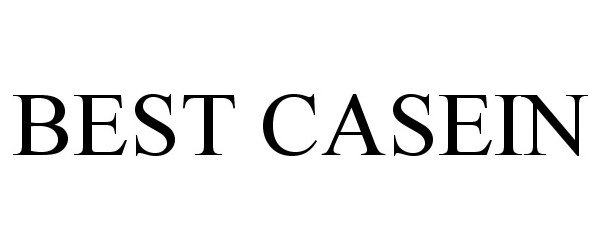 Trademark Logo BEST CASEIN