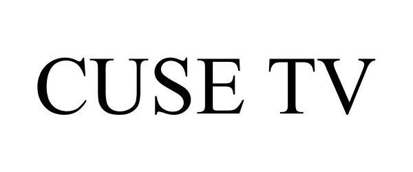 Trademark Logo CUSE TV