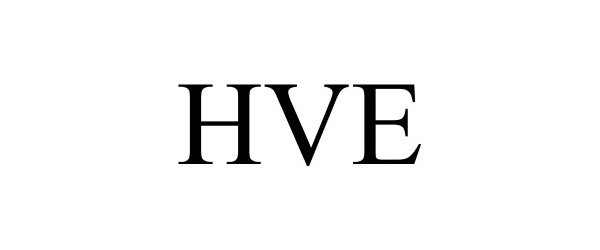 Trademark Logo HVE