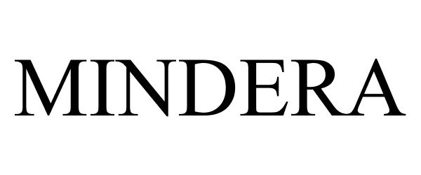 Trademark Logo MINDERA