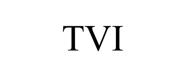 Trademark Logo TVI