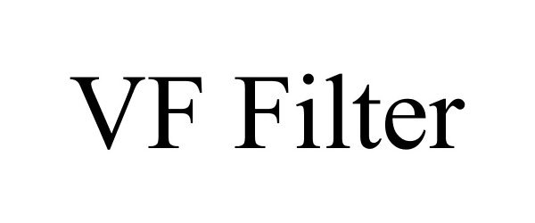 Trademark Logo VF FILTER