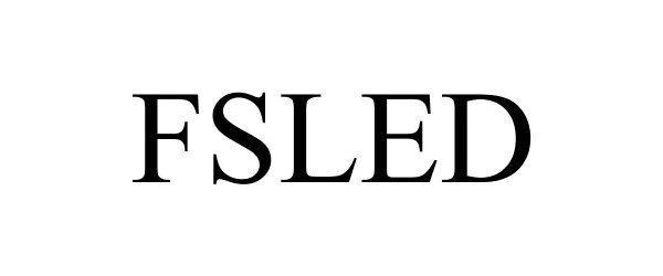 Trademark Logo FSLED