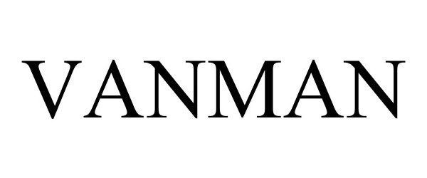 Trademark Logo VANMAN