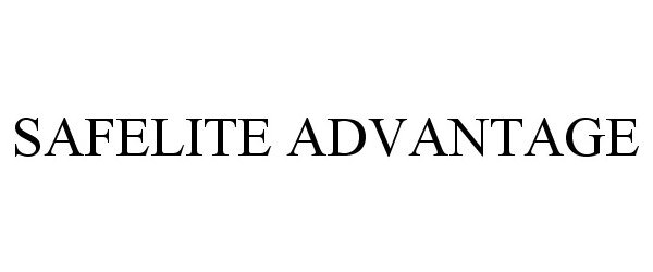 Trademark Logo SAFELITE ADVANTAGE