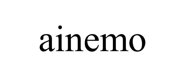 Trademark Logo AINEMO