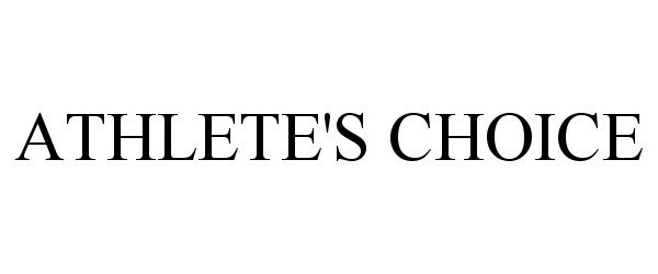  ATHLETE'S CHOICE