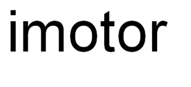 Trademark Logo IMOTOR