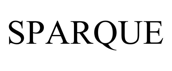 Trademark Logo SPARQUE
