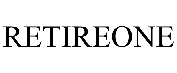 Trademark Logo RETIREONE
