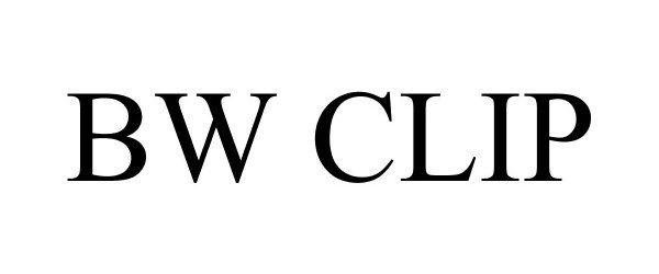 Trademark Logo BW CLIP