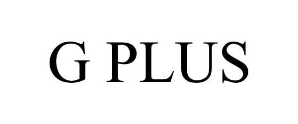 Trademark Logo G PLUS