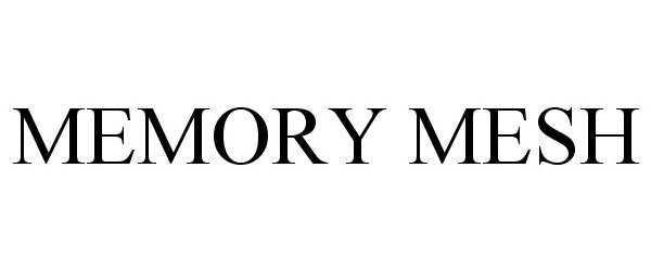 Trademark Logo MEMORY MESH