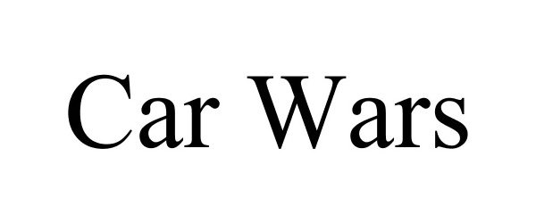 Trademark Logo CAR WARS