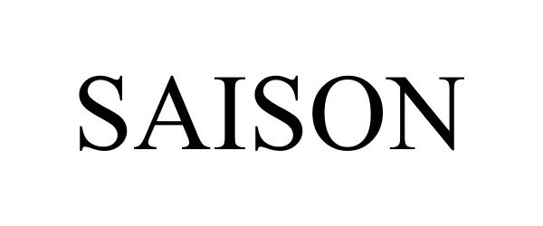Trademark Logo SAISON