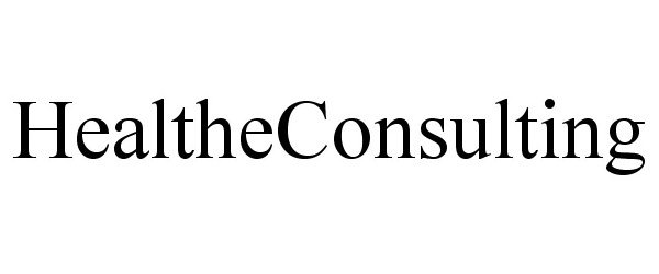  HEALTHECONSULTING