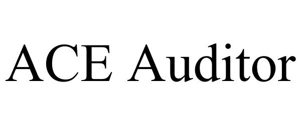Trademark Logo ACE AUDITOR