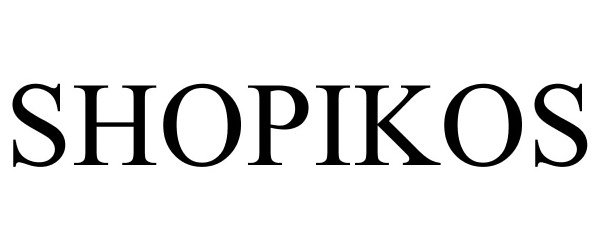 Trademark Logo SHOPIKOS