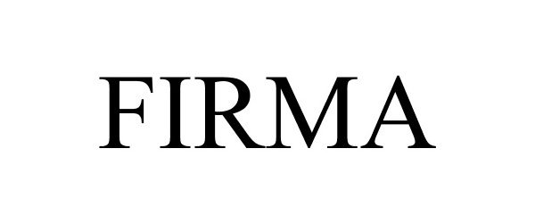 Trademark Logo FIRMA