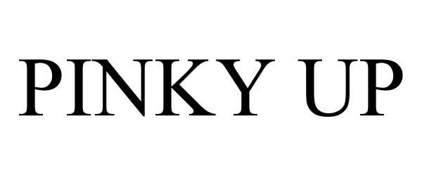 Trademark Logo PINKY UP