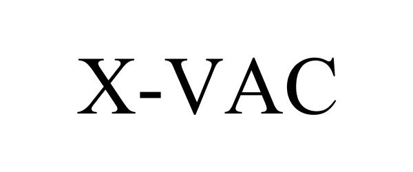 Trademark Logo X-VAC