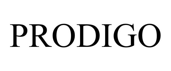 Trademark Logo PRODIGO