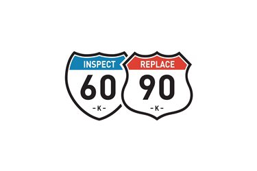  INSPECT 60 - K - REPLACE 90 - K -