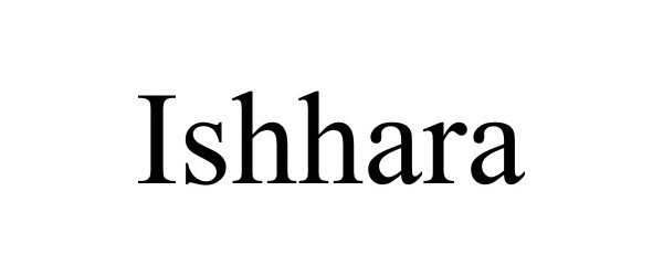 Trademark Logo ISHHARA