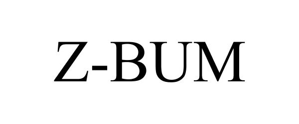 Trademark Logo Z-BUM