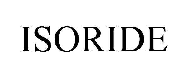 Trademark Logo ISORIDE