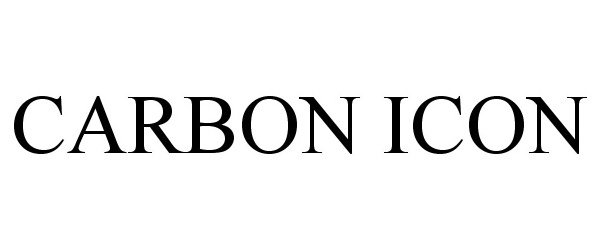 Trademark Logo CARBON ICON